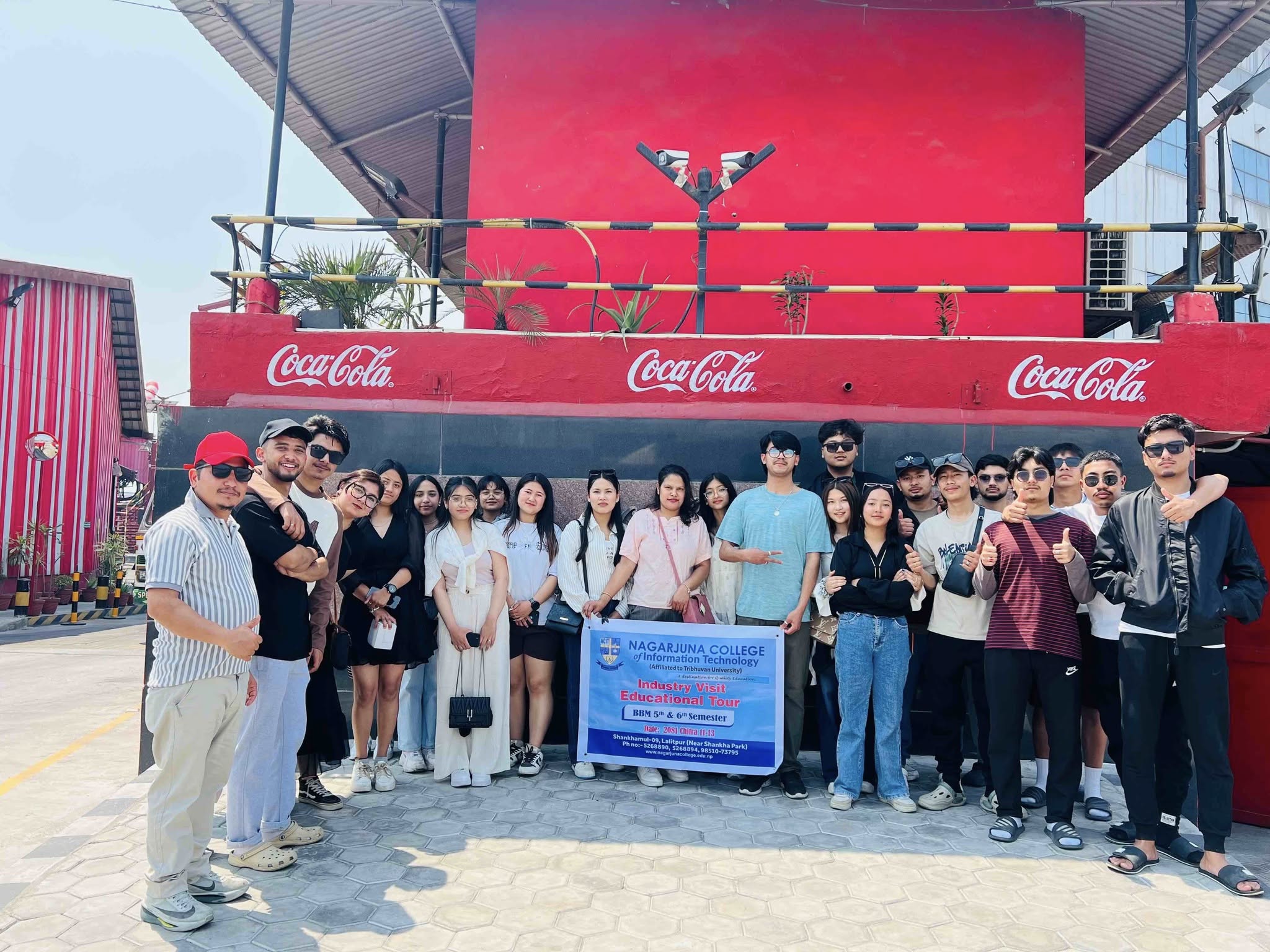 Industry Visit Educational Tour BBM 5th and 6th Semester